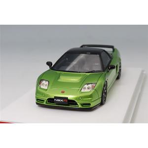 アイドロン 1/43 ホンダ NSX-R (NA2) 2002 ライムグリーンパール/TE37ホイール