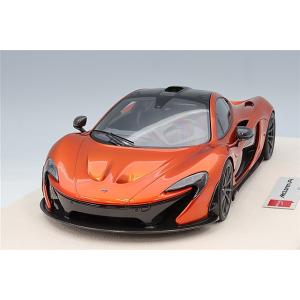 アイドロン 1/18 マクラーレン P1 2013 ボルケーノオレンジ