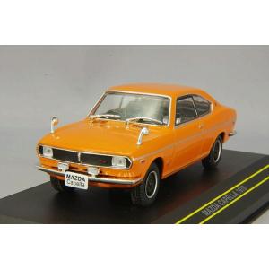 ミニカー/完成品 First43 1/43 マツダ カペラ 1970 オレンジ
