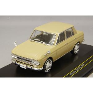 ミニカー/完成品 First43 1/43 日産 ブルーバード 410 1963 ベージュ