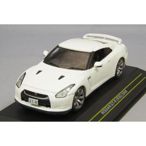 ミニカー/完成品 First43 1/43 日産 GT-R R35 2008 ホワイト