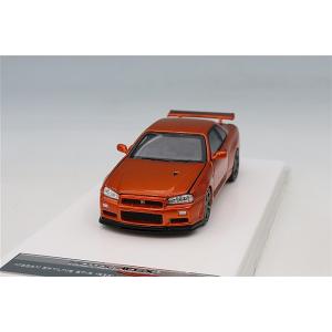 MOTORHELIX 1/64 日産 スカイライン GT-R (R34) V-SpecII カスタム...