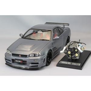 ☆＊ MOTORHELIX 1/18 日産 スカイライン GT-R R34 ニスモ CRS VER....