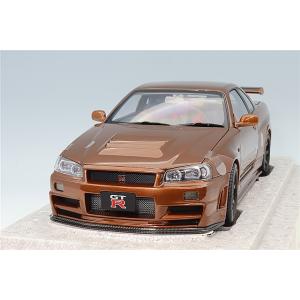 MOTORHELIX 1/18 日産 スカイライン GT-R (R34) カスタマイズVer. メタ...