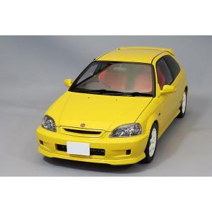 モーターヘリックス 1/18 ホンダ シビック タイプR EK9-120 後期型 サンライトイエロー