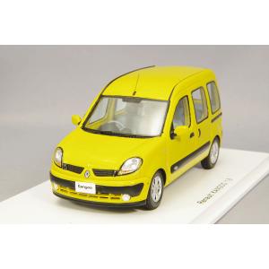 ミニカー/完成品 サンエイホビー特注 スパーク 1/43 ルノー カングー 初代 後期型 日本仕様 イエロー