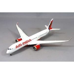 ジェミニジェッツ 1/400 エアバス A350-900 エア・インディア VT-JRH フラップダ...