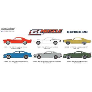 ★新品未開封『 グリーンライト ミニカー 10台セット』 Amazon | グリーンライト 1/64 シボレー カマロ Z/28 グリーン バレー