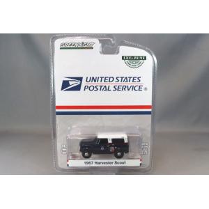 グリーンライト 1/64 1967 ハーヴェスター スカウト 右ハンドル United States Postal Service (USPS)｜kidbox