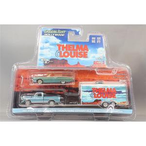 グリーンライト 1/64 1966 フォード サンダーバード コンバーチブル (ウェザリング) &amp; ...