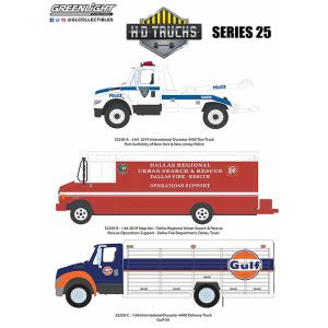 グリーンライト 1/64 H.D.トラック シリーズ21 3台セット : キッド