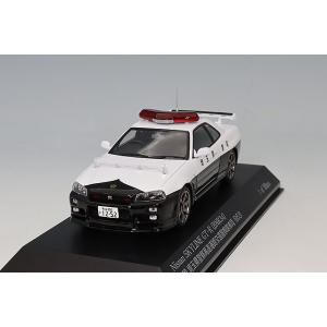 RAI'S 1/43 日産 スカイライン GT-R (BNR34) 2020 埼玉県警察高速道路交通...