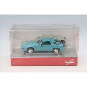 ヘルパ 1/87 ポルシェ 928 S4 ターコイズ