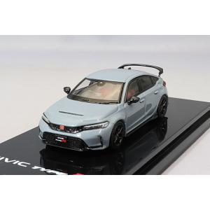 ホビージャパン 1/43 ホンダシビックtypeR(グレー) ホビージャパン 1/43 ホンダ シビック (FL1) LX ソニックグレー
