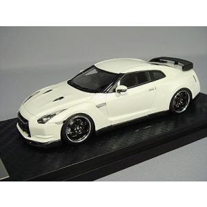 ミニカー/完成品 hpi 1/43 日産 GT-R R35 スペック V ブリリアントホワイトパール