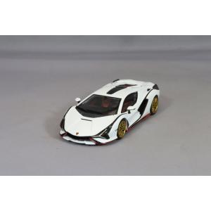 ミニカー/完成品 HUNG HING TOYS 1/64 ランボルギーニ シアン FKP 37 ホワ...