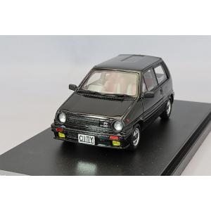 ミニカー/完成品 ハイストーリー 1/43 ホンダ シティー R 1985 ブラックバーンメタリック