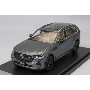 ハイストーリー 1/43 マツダ CX-80 2024 マシーングレープレミアムメタリック