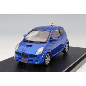ハイストーリー 1/43 スバル R1 S (2005) カスタマイズカラー メタリックブルー