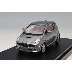 ハイストーリー 1/43 スバル R1 S (2005) チタニウムグレーメタリック