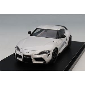 ハイストーリー 1/43 トヨタ GRスープラ RZ (2025) ホワイトメタリック