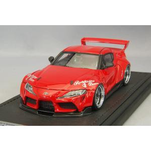 ミニカー/完成品 イグニッションモデル 1/43 パンデム スープラ A90 レッドメタリック/BB...