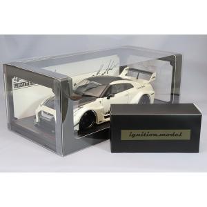 ミニカー/完成品 海外並行品 イグニッションモデル 1/18 LB シルエット ワークス GT 日産 35GT-RR ホワイト & Ms. Chisaki Kato フィギュアの商品画像