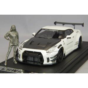 ミニカー/完成品 海外並行品 イグニッションモデル 1/43 LB-WORKS 日産 GT-R R3...