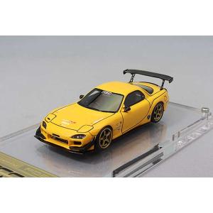 ミニカー/完成品 イグニッションモデル 1/64 FEED RX-7 FD3S イエロー/アドバンレ...