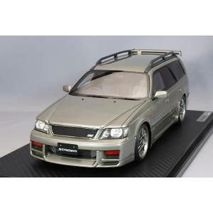 ミニカー/完成品 イグニッションモデル 1/18 日産 ステージア 260RS WGNC34 シルバー/BBS RG-Rタイプ18インチ ガンメタリック｜kidbox