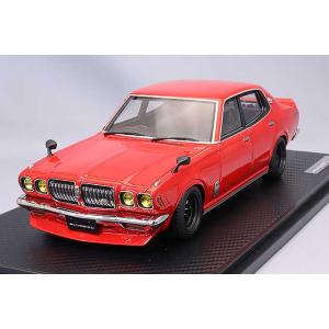 イグニッションモデル 1/18 日産 ブルーバード U 2000GTX (G610) レッド