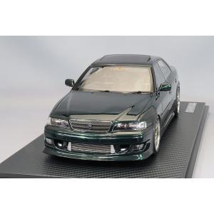 イグニッションモデル 1/18 VERTEX JZX100 チェイサー グリーンメタリック｜kidbox