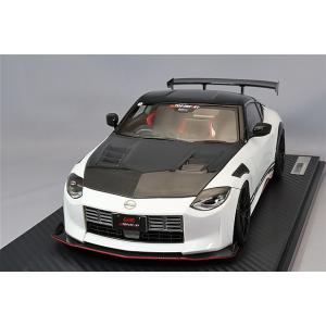 イグニッションモデル 1/18 トップシークレット フェアレディ Z (RZ34) ホワイト/OZ ...