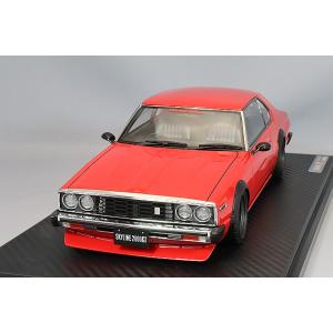 イグニッションモデル 1/18 日産 スカイライン 2000 GT-ES (C210) レッド/RSワタナベ15インチ(ガンメタリック)｜kidbox