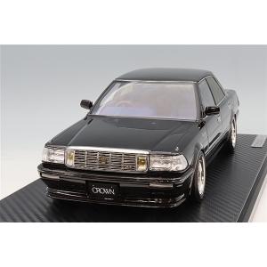 イグニッションモデル 1/18 トヨタ クラウン ロイヤル サルーン G (130) ブラック/BBS RSタイプ17インチ(ポリッシュ/シルバー)