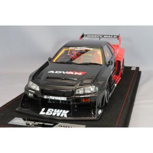 イグニッションモデル LB-ER34 スーパーシルエット スカイライン 1/18 イグニションモデル 1/18 LB-ER34 Super Silhouette Ignition Model 1
