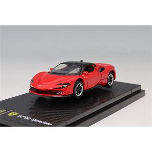 ブラゴ 1/64 フェラーリ SF90 ストラダーレ レッド
