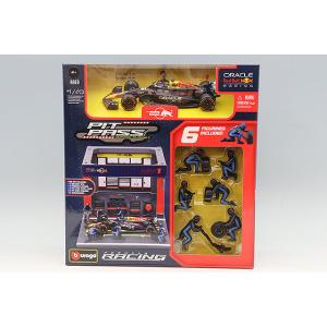 ブラゴ 1/43 オラクル レッドブル レーシング PIT PASS セット 2024 F1 RB2...