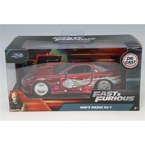 JADA 1/32 1995 マツダ RX-7 ダークレッド "ワイルドスピード" ドミニク