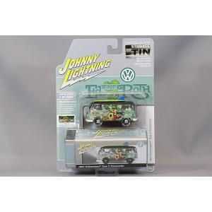 ジョニーライトニング 1/64 フォルクスワーゲン タイプII トランスポーター "Rat Fink" ブラック｜kidbox