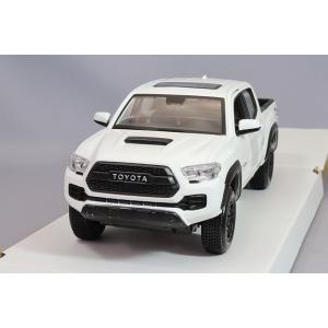 ミニカー Toyota Tacoma TRD Off-Road 2024 White 1/24 Mijo トヨタ 白