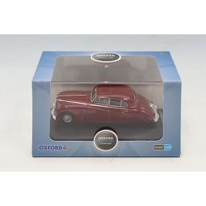 OXFORD 1/76 ジャガー MkVIIM　クラレットメタリック クイーンマザー(皇太后)