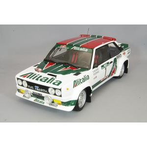 ミニカー/完成品 京商 1/18 フィアット 131 アバルト ラリー 1978 1000