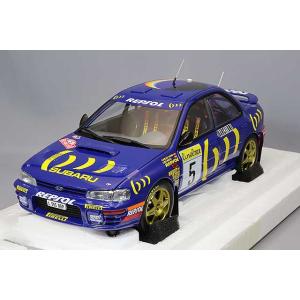 ミニカー/完成品 京商 1/18 スバル インプレッサ 1995 モンテカルロ ラリー ウィナー #...