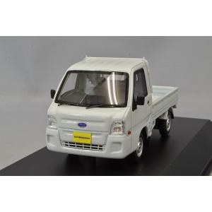 ミニカー/完成品 京商 1/43 スバル サンバー トラック ホワイト｜kidbox