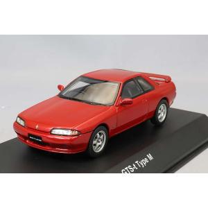 京商 1/43 日産 スカイライン (HCR32) GTS-t タイプM レッド