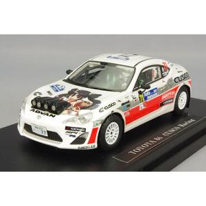 ミニカー/完成品 LA-X 1/43 トヨタ 86 CUSCO Racing 2012 ラリー北海道...