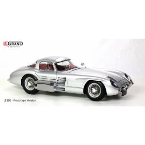 ,LEGRAND 1/8 メルセデスベンツ 300SLR ウーレンハウト クーペ 1955 シルバー/レッド内装 【組立キット】