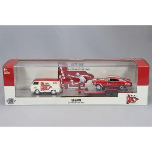 ミニカー/完成品 M2マシーン 1/64 1967 ダッジ A100 パネルバン &amp; 1966 ダッ...