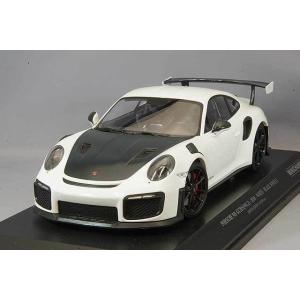 ミニカー/完成品 ミニチャンプス 1/18 ポルシェ 911 991.2 GT2 RS 2018 ホワイト/ブラックホイール｜kidbox